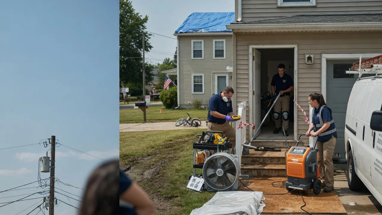 Water Damage Repair in Bakerstown, PA near me
